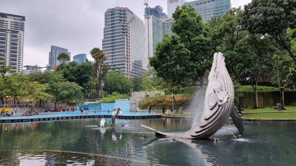 KLCC Park tempat menarik di kuala lumpur