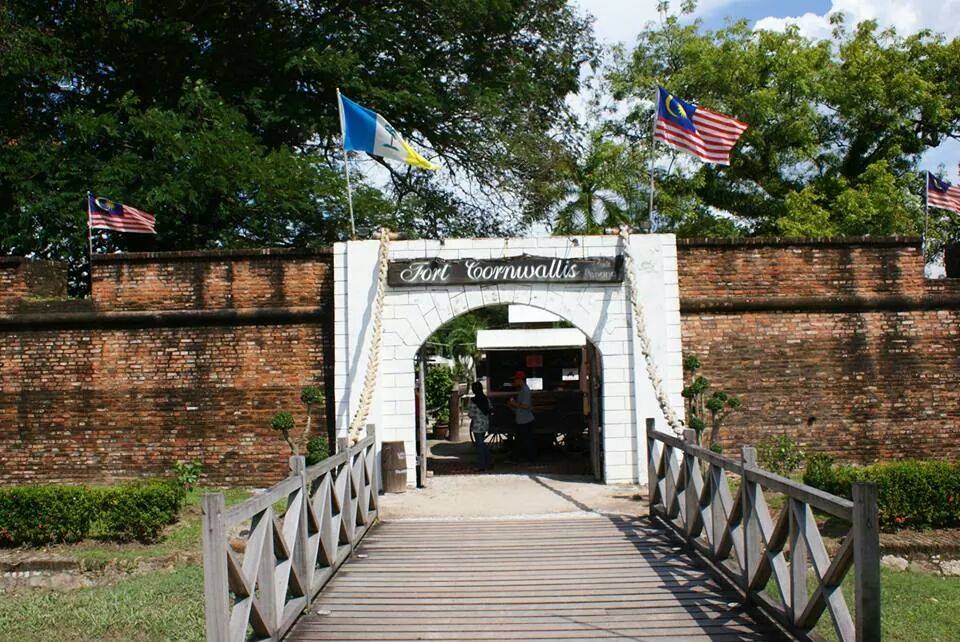 tempat bersejarah Fort Cornwallis, Pulau Pinang